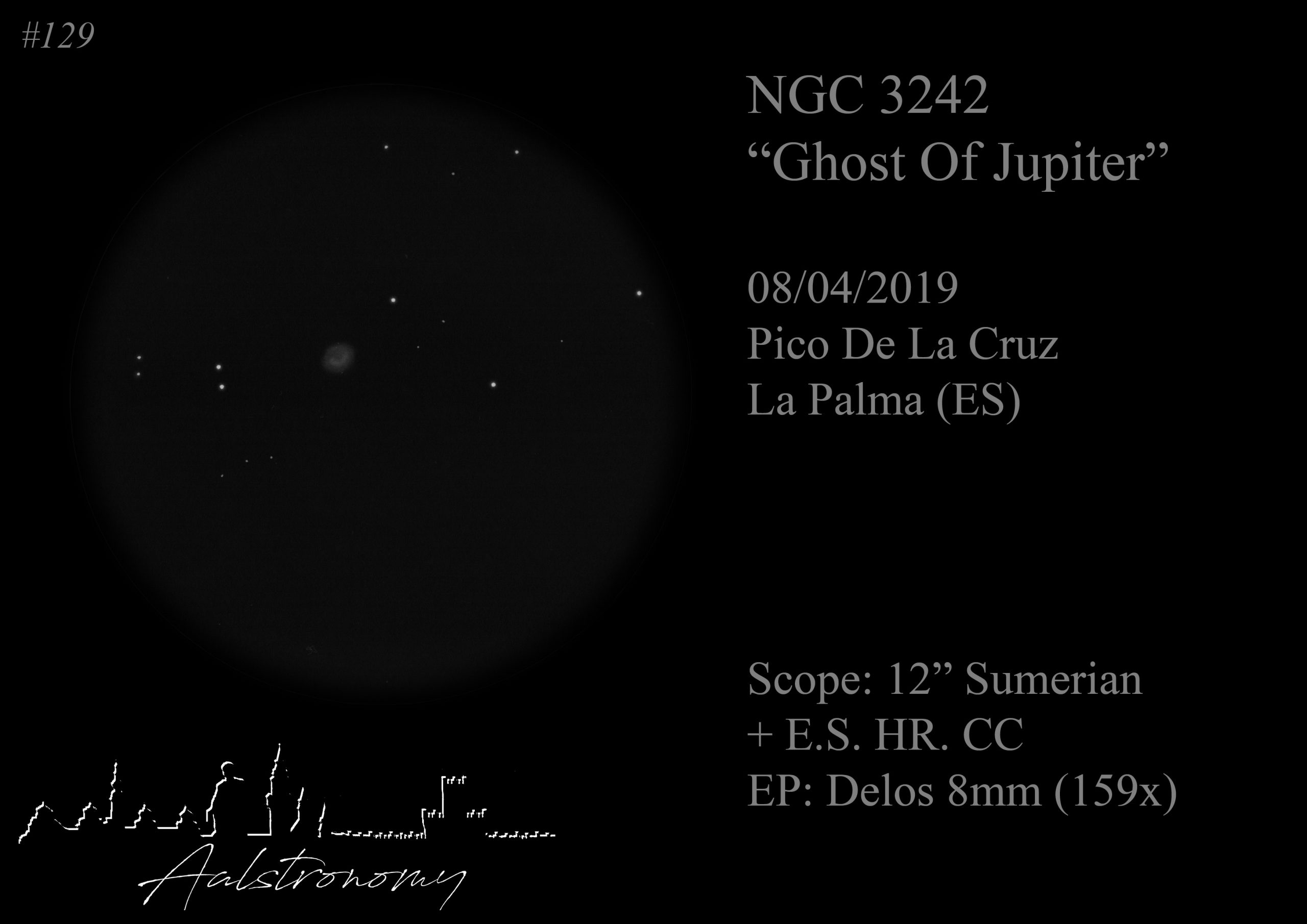 NGC 3242 – Ghost Of Jupiter (#129)