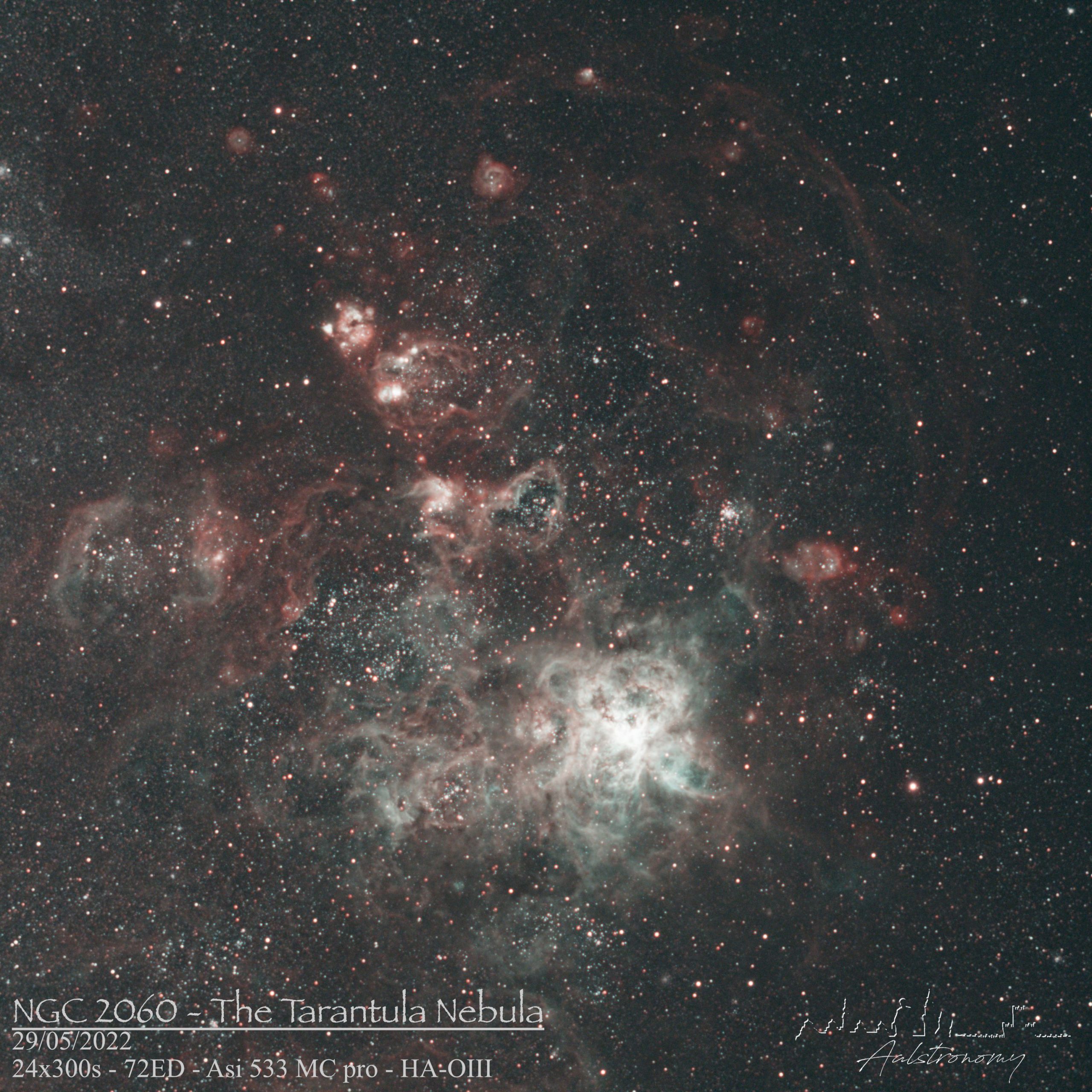 NGC 2070 – Tarantula Nebula