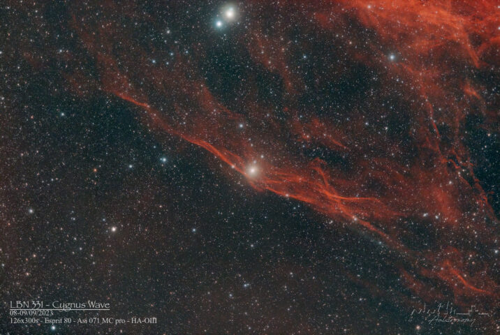 LBN 331 – Cygnus Waves