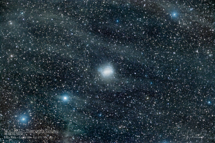 NGC 6822 – Barnard’s Galaxy