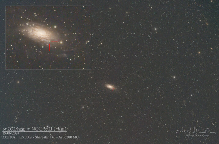 sn2024ggi in NGC 3621 (Hya)