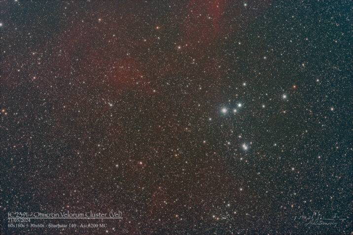 IC 2391 – Omicron Velorum Cluster