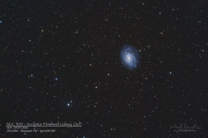 NGC 300 – Sculptor Pinwheel Galaxy