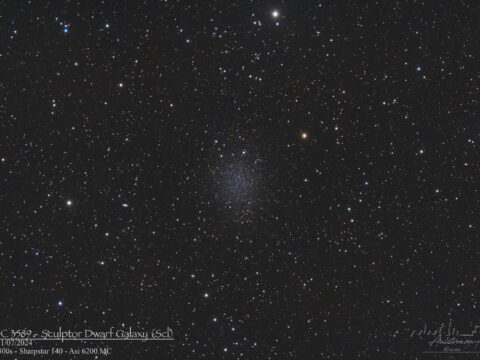 PGC 3589 – Sculptor Dwarf Galaxy