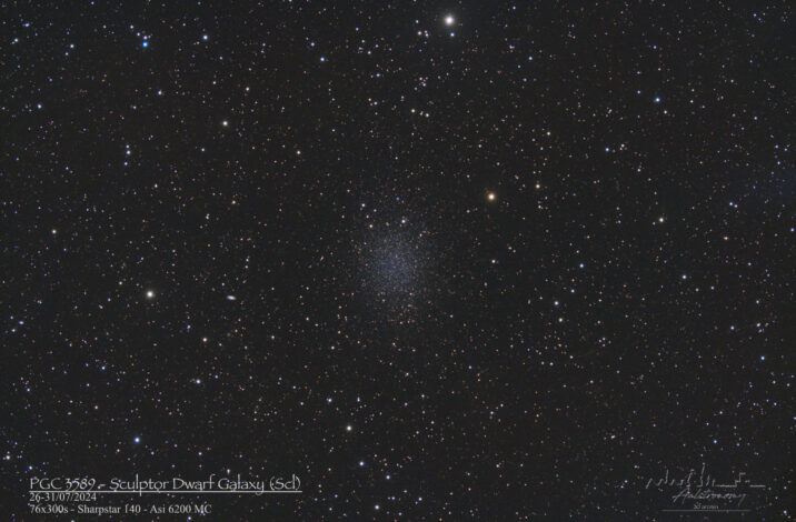 PGC 3589 – Sculptor Dwarf Galaxy