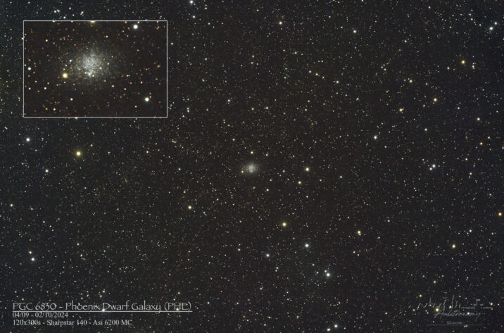 PGC 6830 – Phoenix Dwarf Galaxy