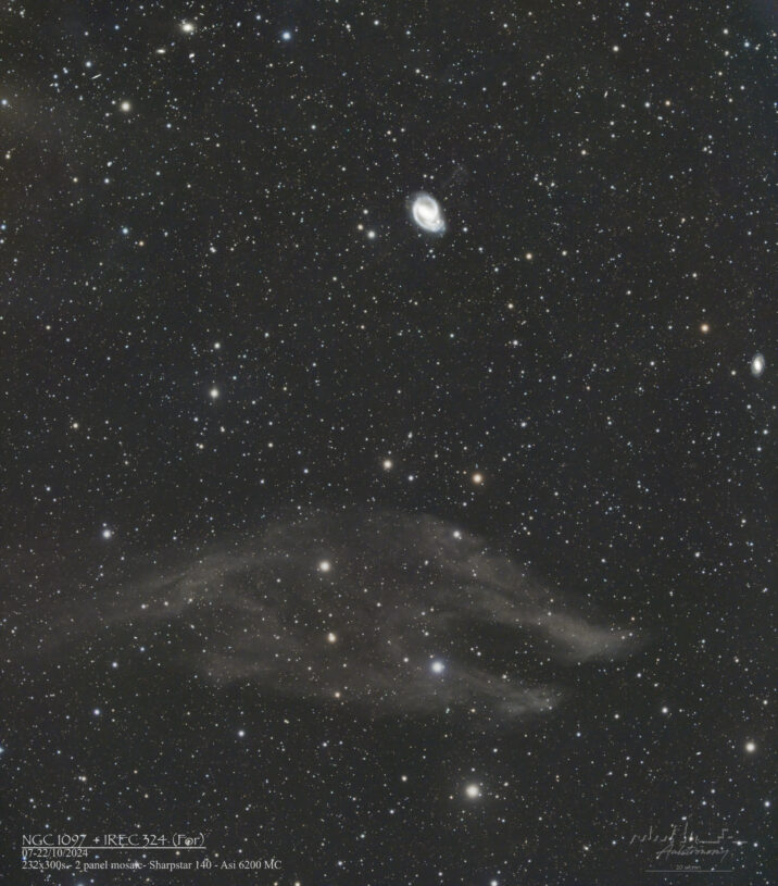 NGC 1097 + IREC 324